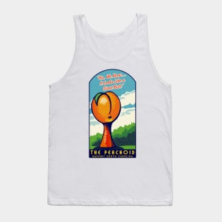 Peachoid, Gaffney South Carolina Vintage Style Travel Decal Tank Top